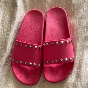 Authentic Valentino slides